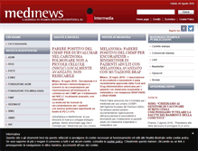 Tablet Screenshot of medinews.it