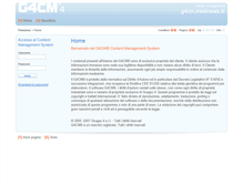Tablet Screenshot of g4cm.medinews.it